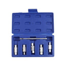 US PRO Drain Sump Plug Key Set 6pc Double Ended Hex Square Drive Vehicle 3231