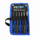 US Pro Pin Punch Set 6pc Pin Nail Centre Punch PIN Punch 2.5mm - 10mm 3263