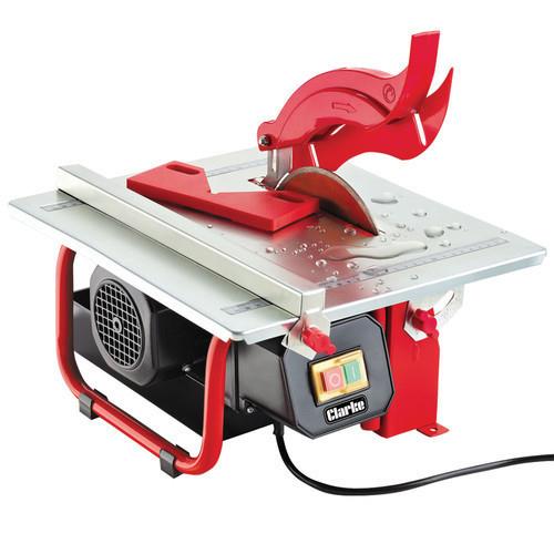 Clarke Tile Cutter Saw Electric 450W Wet & Diamond Blade 230v ETC8