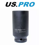US Pro 32mm Hub Nut Socket Deep Impact Socket 1/2" Flywheel Socket 12 point 3483