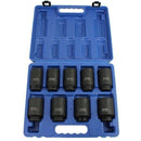 US PRO Hub Nut Deep Impact Socket Set 29mm - 36mm 9Pc 1/2" Socket 12 Point 3688