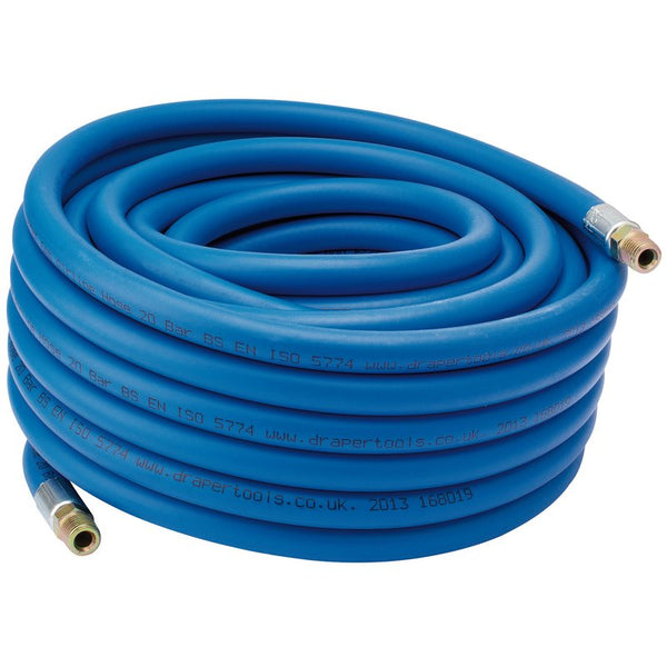 Air Line Hose, 15m, 1/4"/6mm Bore, 1/4" BSP