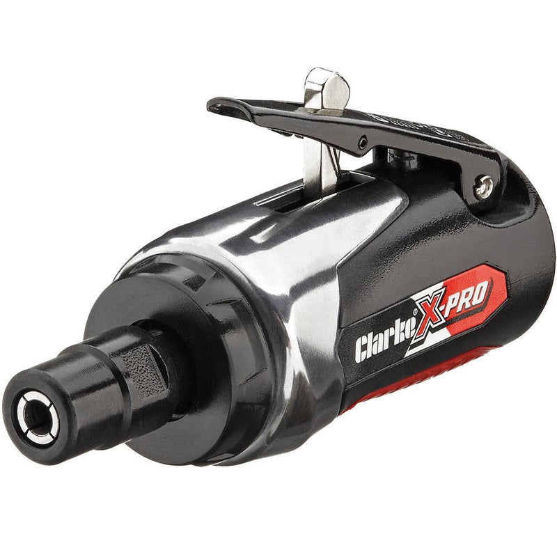 CLARKE AIR DIE GRINDER 1/4" STRAIGHT MINI ANGLE CUT OFF TOOL CAT146