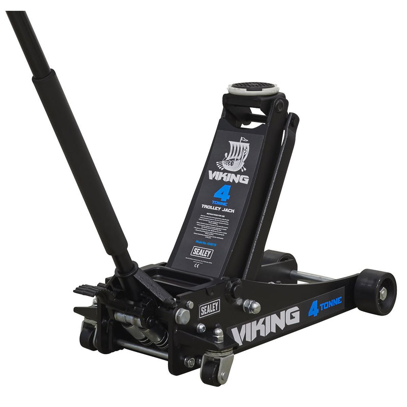 Viking Low Profile Professional Trolley Jack with Rocket Lift 4 Tonne