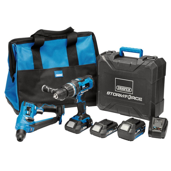 Draper Storm Force&#174; 20V Cordless Kit (7 Piece)