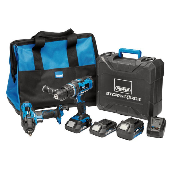 Draper Storm Force&#174; 20V Cordless Workshop Kit (7 Piece)