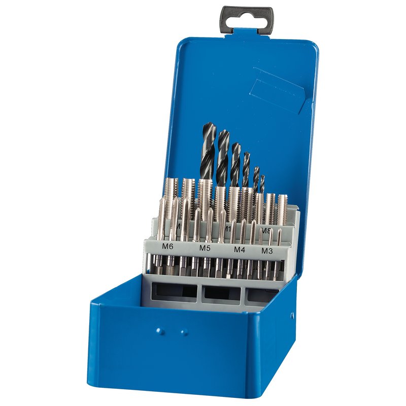 Metric Tap and HSS Drill Set (28 Piece)