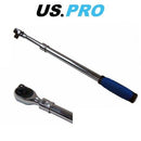 US PRO EXTENDABLE RATCHET 1/2" TELESCOPIC REVERSIBLE QUICK RELEASE WRENCH 4140