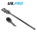 US PRO Extra Long Ratchet 380mm 1/2" Drive 72T Quick Release 4148