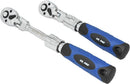 US PRO 1/4" RATCHET FLEXI HEAD EXTENDABLE REVERSIBLE QUICK RELEASE 4156
