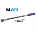 US PRO EXTENDABLE 3/8" RATCHET TELESCOPIC 18"-24" REVERSIBLE QUICK RELEASE 4238
