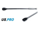 US PRO 1/4" Ratchet Wrench Quick Release Straight Long Ratchet 305MM 72T 4245