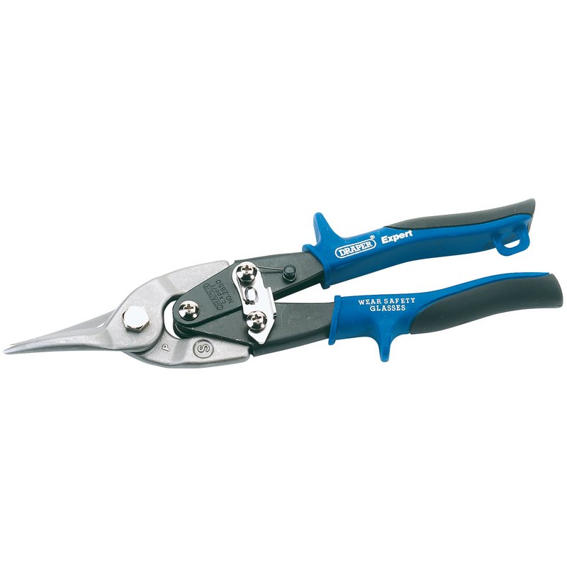 Draper Expert Soft Grip Compound Action Tinman's Shears, 250mm