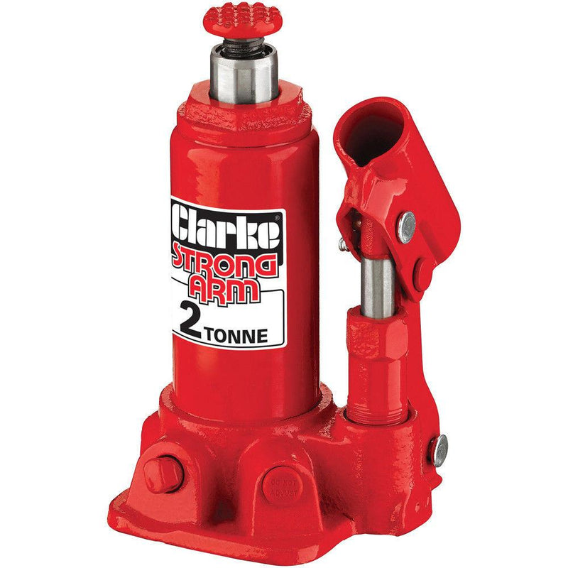 CLARKE BOTTLE JACK 2 TON 2T TONNE FLOOR HYDRAULIC LIFTING CAR VAN CBJ2B