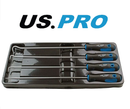 US PRO Pick And Hook Set 4pc 380mm Long Reach For O Rings Hoses Clips Seals 5036