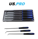 US PRO Pick And Hook Set 6pc Long Reach For O Rings Hoses Clips Seals 5037