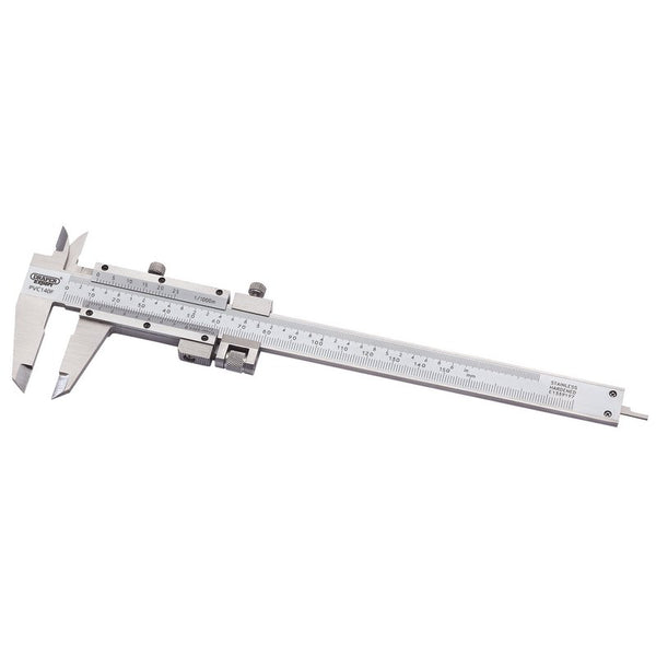 Vernier Caliper with Fine Adjustment, 0 - 140mm