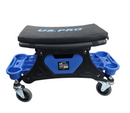 US PRO ROLLING STOOL & TOOL TRAY MECHANICS CREEPER GARAGE CRAWLER SEAT 5063