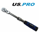 US PRO 3/8" RATCHET TELESCOPIC FLEXI HEAD REVERSIBLE QUICK RELEASE WRENCH 5162