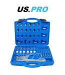 US PRO Flow Meter Common Rail & Adaptor Engine Injector Test Kit In Case 5233