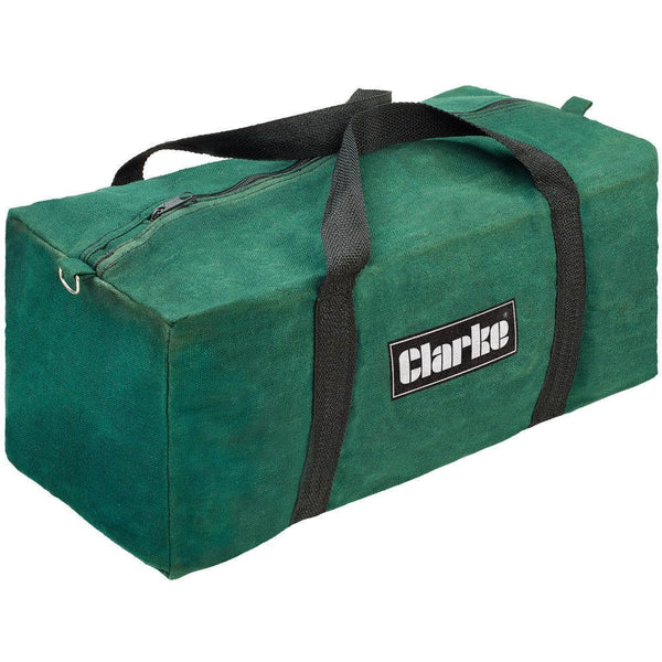 CLARKE CANVAS TOOL BAG 24" ZIPPED HODALL TOOL CADDY STORAGE BAG CHT850