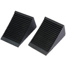 Draper Wheel Chocks Rubber X2 Caravan Car Boat Trailer Van Chock 2T 54500