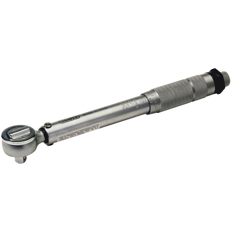 Ratchet Torque Wrench, 3/8" Sq. Dr., 10 - 80Nm/88.5 - 708In - lb (Sold Loose)