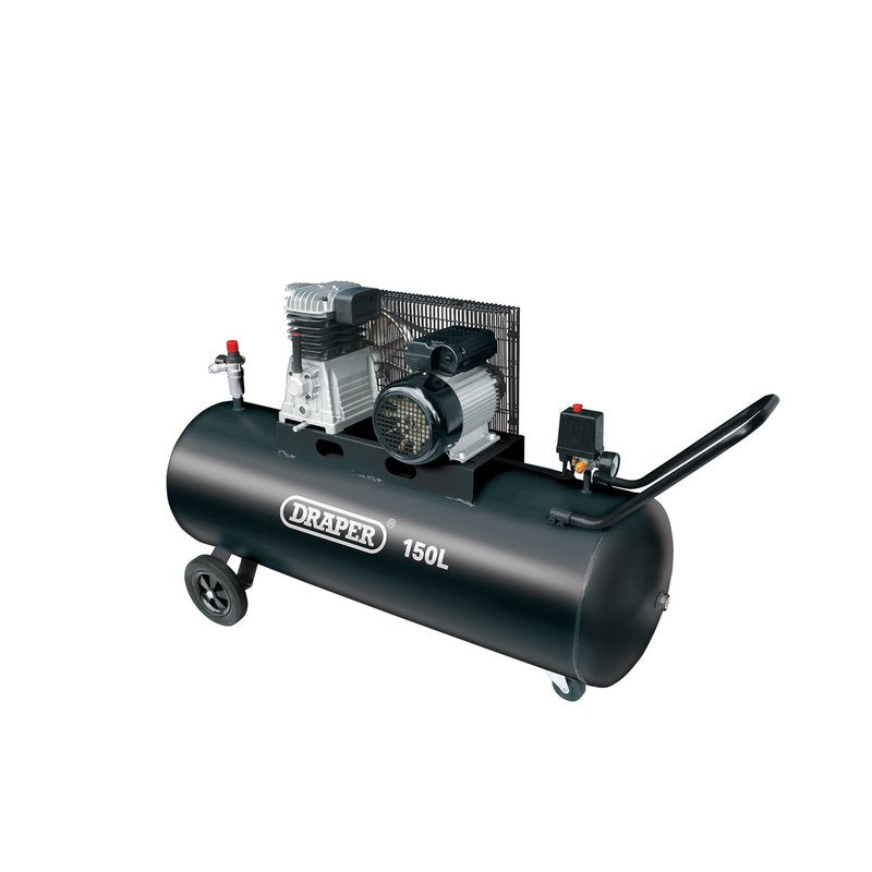 150L Belt-Driven Air Compressor, 2.2kW/3hp