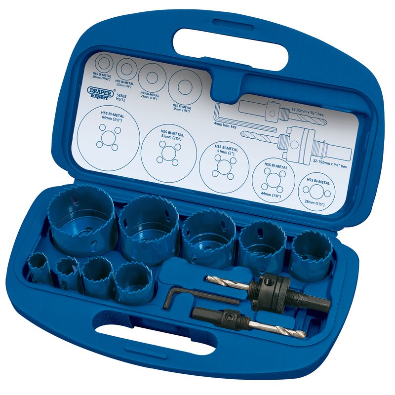 Holesaw Kit (12 Piece) - Discontinued