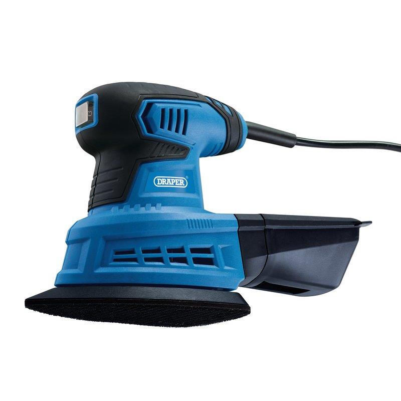 DRAPER PALM SANDER 200W DETAIL SANDER CORNER MOUSE ELECTRIC SANDING TOOL 57652