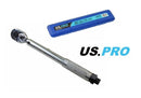 US PRO TORQUE WRENCH 3/8" CLICK RATCHET GARAGE TOOL 19-110NM 6770