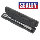Sealey Torque Wrench 3/8" Drive Ratchet Garage Tool 19-110nm 14-81lbft S0455