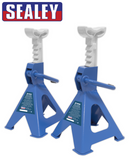 SEALEY AXLE STAND 2 TON 2T TONNE PER STAND FIXED STANDS LIFT JACK 4T VS2002BL