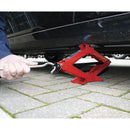 Sealey Heavy-Duty Scissor Jack 1.5 Tonne 58M