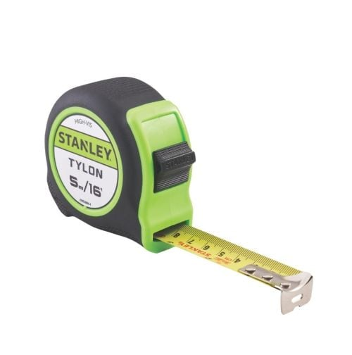 Stanley Tape Measure Hi-Vis 5m 16ft Tylon Green STA130602HG