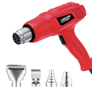 DEKTON HEAT GUN 2000W HOT AIR PAINT WALLPAPER STRIPPER REMOVER 4 NOZZLES 690020