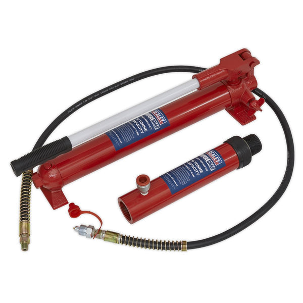 SuperSnap&reg; Push Ram with Pump & Hose Assembly - 10 Tonne