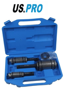 US PRO Exhaust Tailpipe Pipe Expander Set 3pc 1-1/8" to 3-1/2" 6263