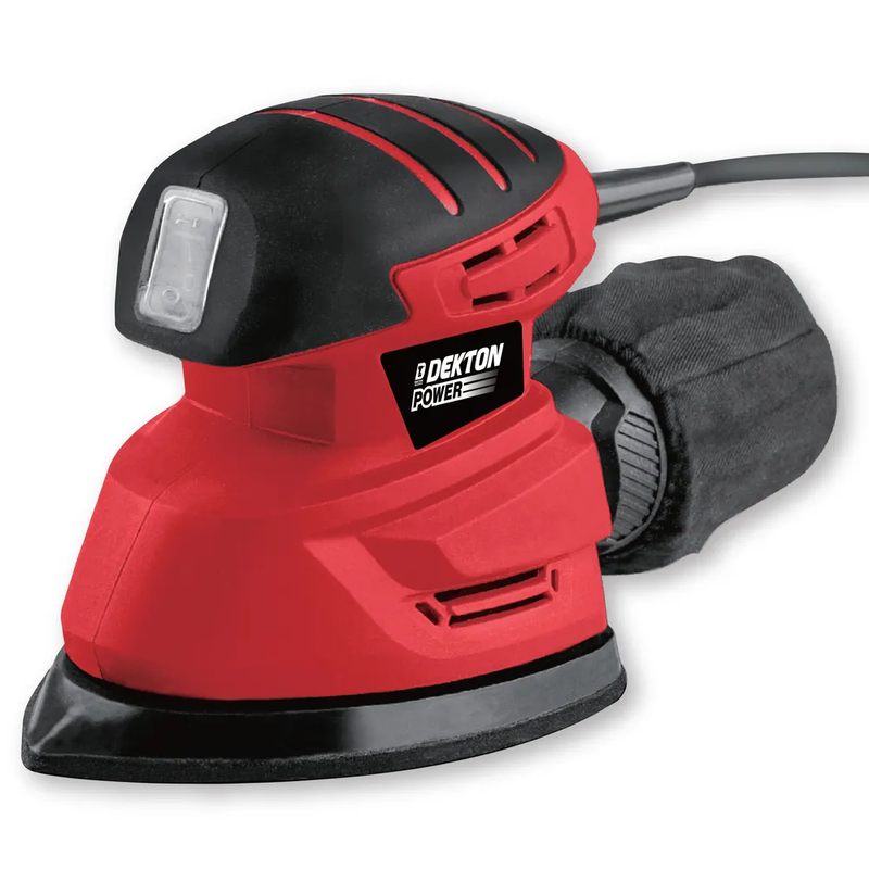 DEKTON PALM SANDER 130W DETAIL MOUSE WOOD SANDER ORBITAL SANDING ELECTRIC 630015