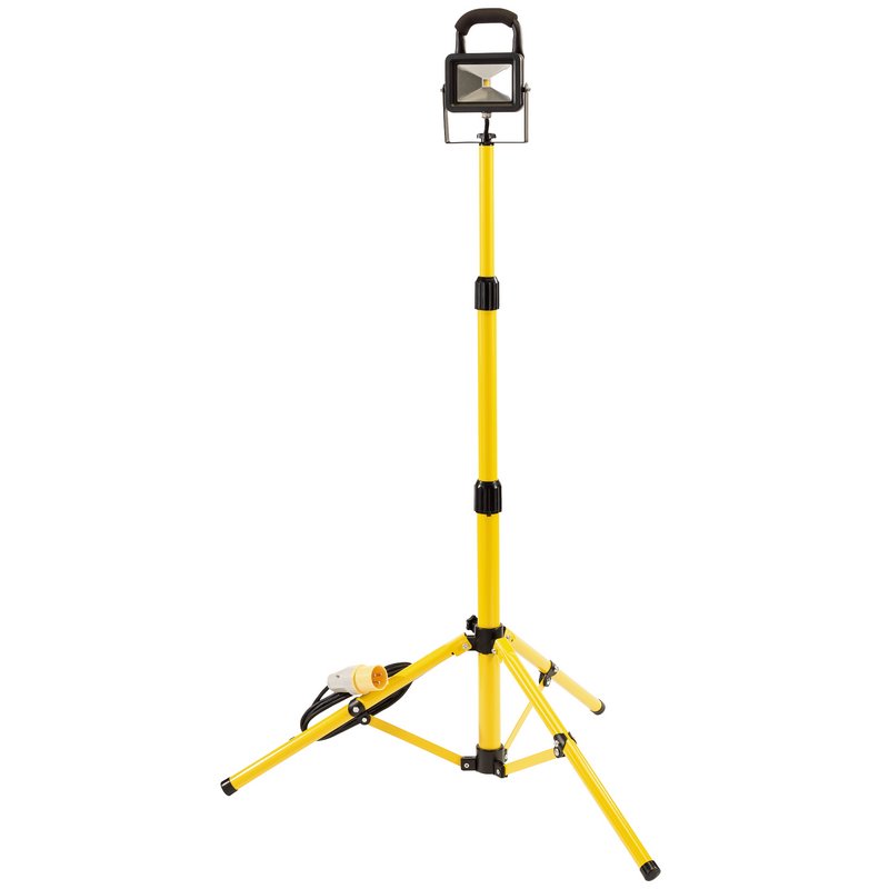 110V COB LED Worklight with Tripod, 10W, 700 Lumens - Discontinued