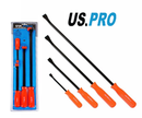 US Pro Pry Bar Set Crow Bar 4pc Levers Wrecking Bar Set 8" 12" 18" 24" 6725