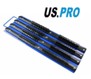 Us Pro 86pc Socket Rail Holder Socket Tray Clip 1/4" 3/8" & 1/2" Drive 6741