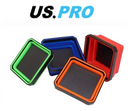 US Pro Magnetic Parts Tray Collapsible 4pc Red Blue Green Orange New 6746