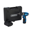 DRAPER CORDLESS COMBI HAMMER DRILL 12V 10MM VARIABLE SPEED BATTERY CHARGER 70256