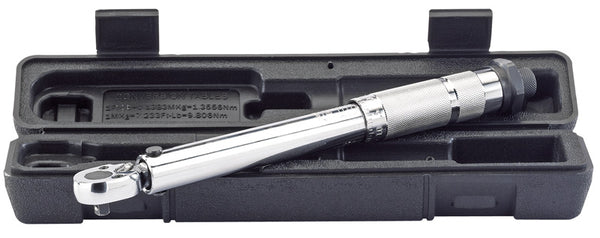 Torque Wrench, 1/4" Sq. Dr., 5 - 25Nm