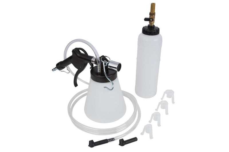 Bluespot Brake & Clutch Bleeder 1 Litre Air Fluid Bleeding Kit 1/4" BSP 07962