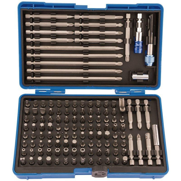 Draper Bit Spline Torx Hex Holder Set Screwdriver 127pc Magnetic Kit Case 82398