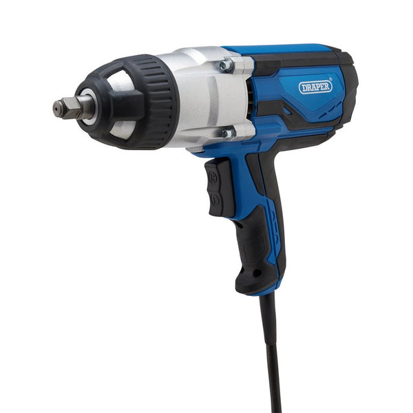 230V Impact Wrench Kit, 1/2" Sq.Dr., 480Nm, 4 x Impact Sockets