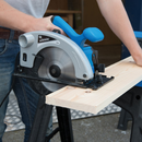 SILVERLINE CIRCULAR SAW 1200W 185MM TCT & CUTTING BLADE 3YR WARRANTY 845135