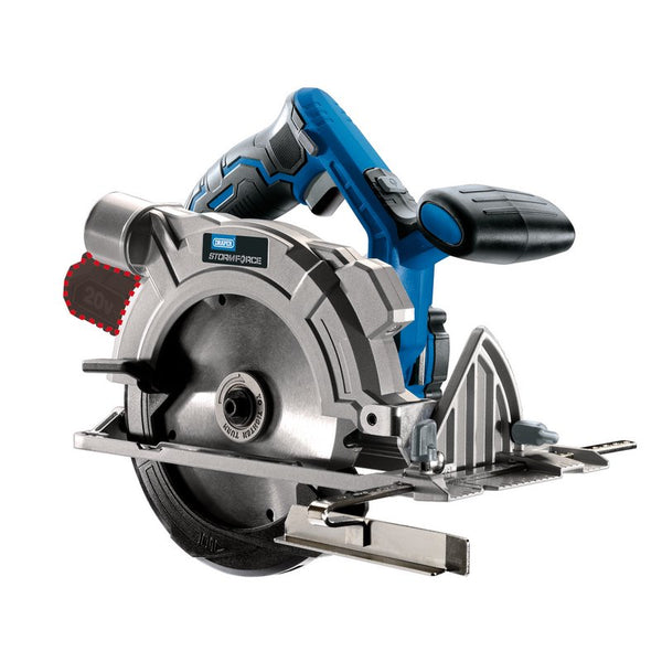 Draper Storm Force&#174; 20V Circular Saw (Sold Bare)